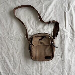 Tan Satchel Bag